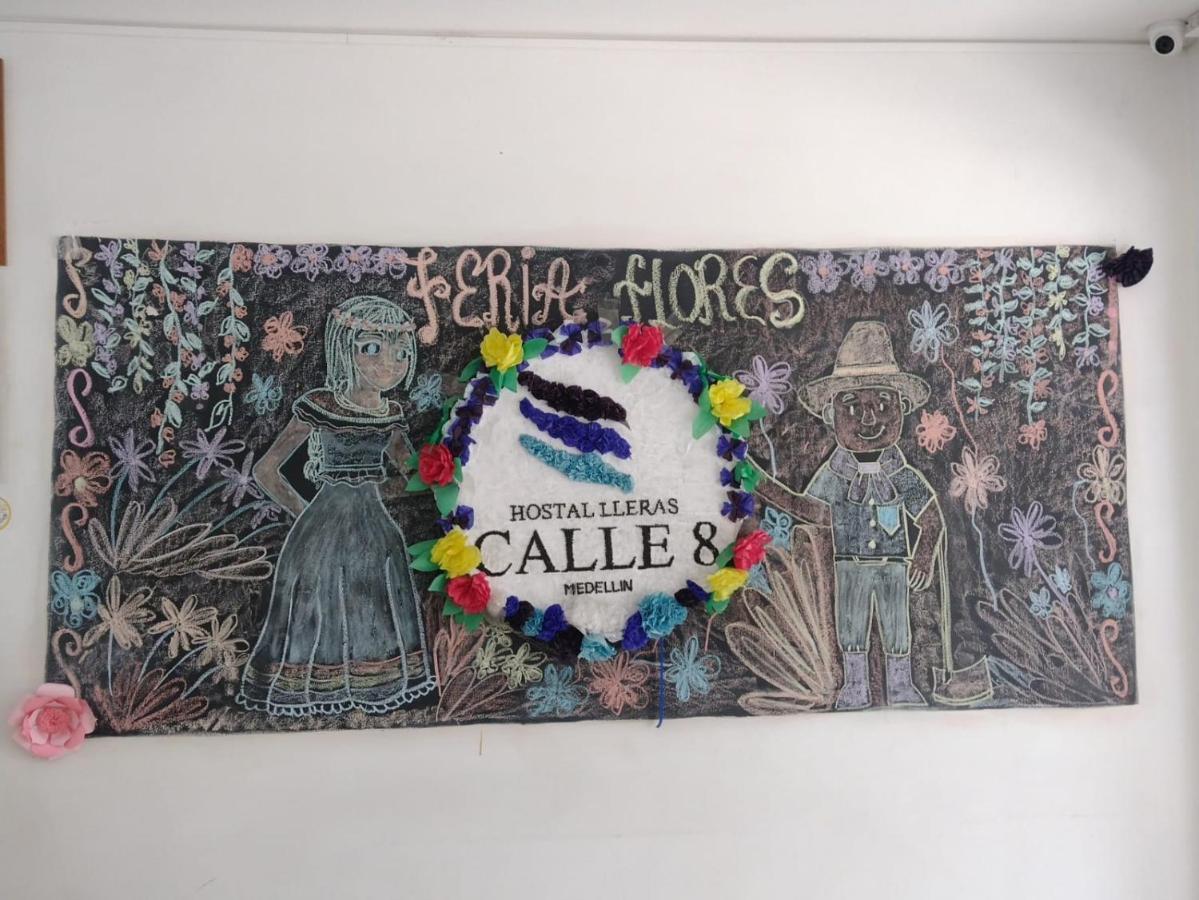 Hostal Lleras Calle 8 メデジン エクステリア 写真